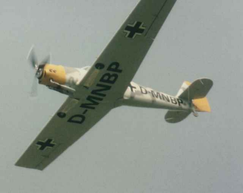 Messerschmitt 109 im Flug